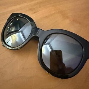Chanel black sunglasses